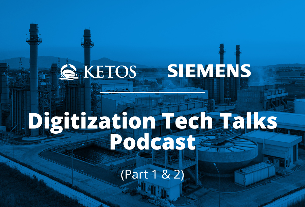 Digital water management podcast featuring KETOS CEO Meena Sankaran on Siemens Digitalization Tech Talks