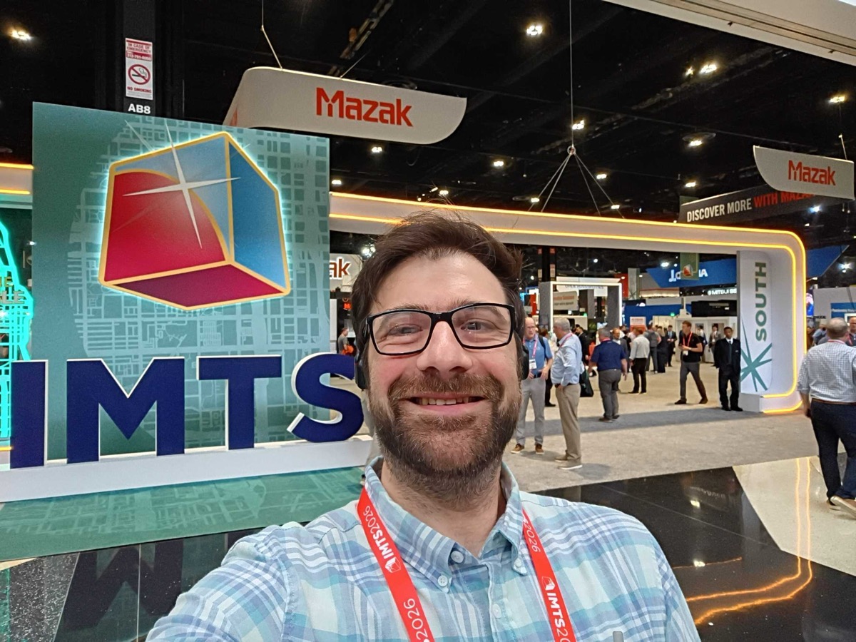 Kevin Martin, KETOS Customer Support Engineer, at IMTS 2026 in Chicago